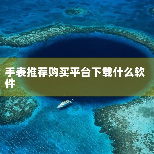 1. 中表app：该平台专注于销售名表，提供二次验货和第三方检测服务，确保所有手表均为全新、无瑕疵的产品，且坚决杜绝翻新表和假冒伪劣产品。2. 手表之家app：作为一个手表资讯类软件，它也是购买手表的|